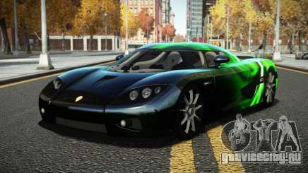 Koenigsegg CCX Tustrom S14 для GTA 4
