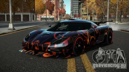 Koenigsegg Agera One Toshimy S14 для GTA 4