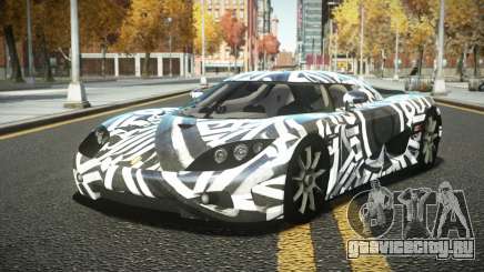 Koenigsegg CCX Tustrom S13 для GTA 4