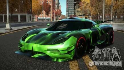 Koenigsegg Agera One Toshimy S8 для GTA 4