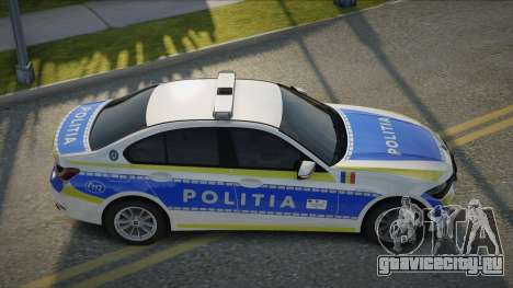 BMW 320i Romanian Police для GTA San Andreas