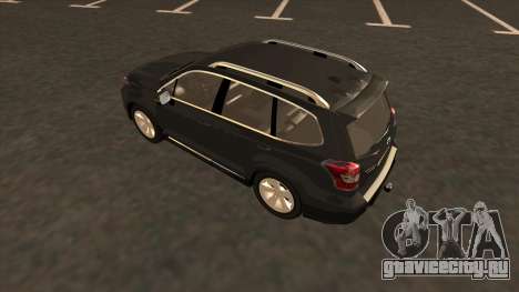 Subaru Forester 2015 [IVF] для GTA San Andreas