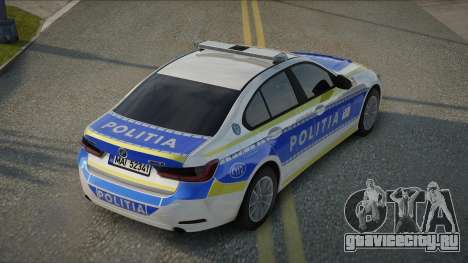 BMW 320i Romanian Police для GTA San Andreas