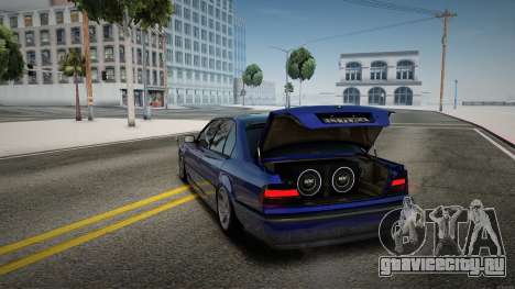 Bmw E38 Subwoofer для GTA San Andreas