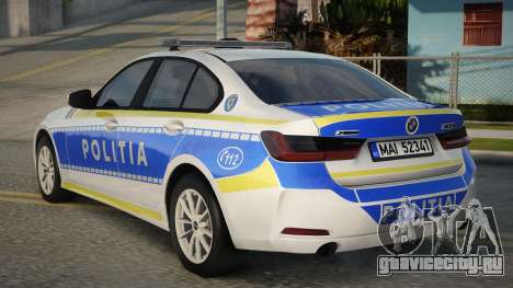 BMW 320i Romanian Police для GTA San Andreas