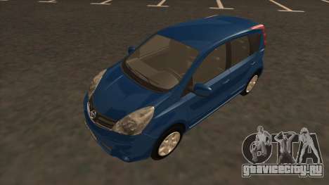Nissan Note 2011 [IVF] для GTA San Andreas