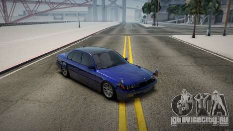 Bmw E38 Subwoofer для GTA San Andreas