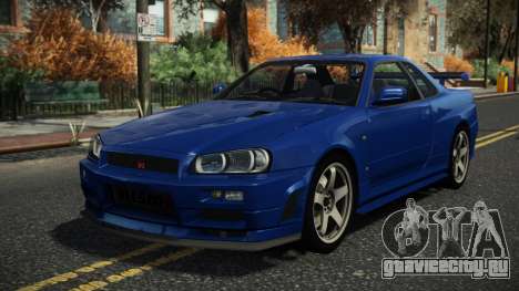Nissan Skyline R34 Sharino для GTA 4