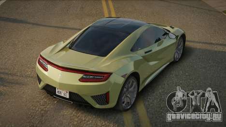 Acura NSX DTR для GTA San Andreas