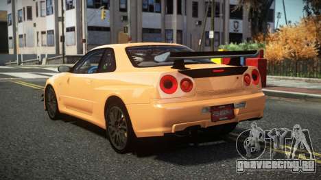 Nissan Skyline R34 Reolino для GTA 4