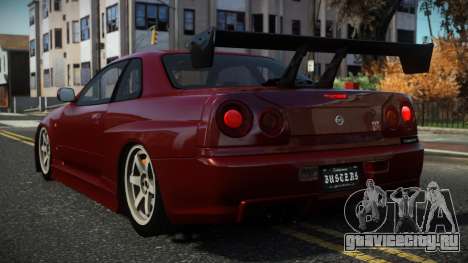 Nissan Skyline R34 Reatil для GTA 4