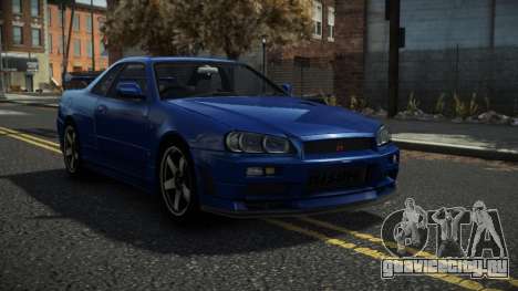 Nissan Skyline R34 Sharino для GTA 4