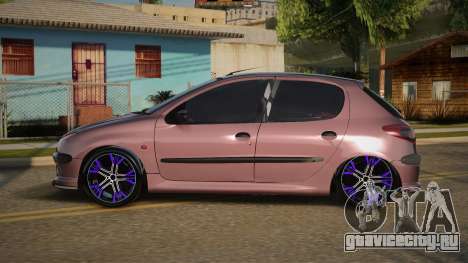 Peugeot 206 RS для GTA San Andreas