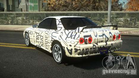 Nissan Skyline R32 Gracely S2 для GTA 4