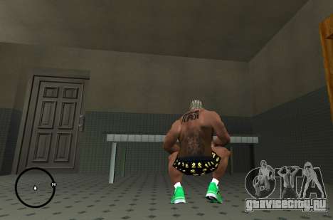 Чёрные трусы со знаком доллар для GTA San Andreas