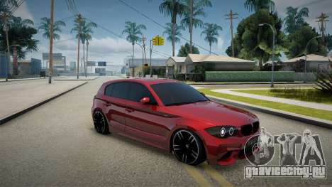 BMW 1-er E87 Custom для GTA San Andreas
