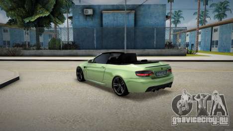 Bmw E93 335 Non-Facelift для GTA San Andreas
