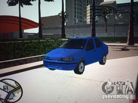 Fiat Siena 1997 New для GTA San Andreas