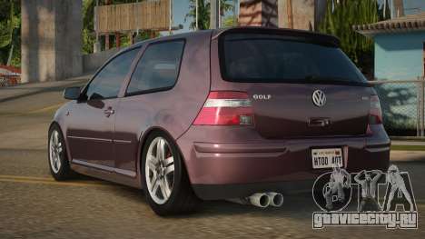Volkswagen Golf GTI Zefro для GTA San Andreas
