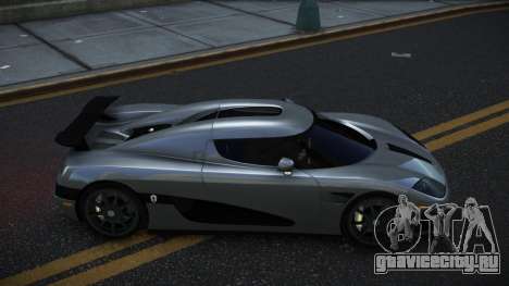 Koenigsegg CCX Ewola для GTA 4