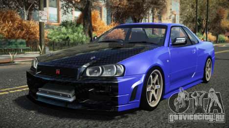 Nissan Skyline R34 Tolab для GTA 4