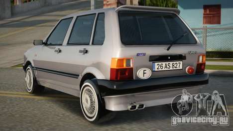 Fiat Uno 70S Etiket для GTA San Andreas