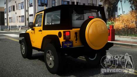 Jeep Wrangler Opady для GTA 4