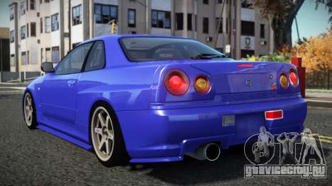 Nissan Skyline R34 Tolab для GTA 4