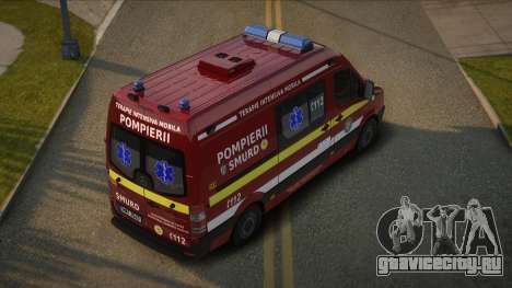 Mercedes-Benz Sprinter W906 Romanian Ambulance для GTA San Andreas