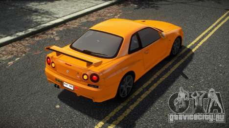 Nissan Skyline R34 Heyku для GTA 4