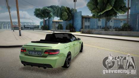 Bmw E93 335 Non-Facelift для GTA San Andreas