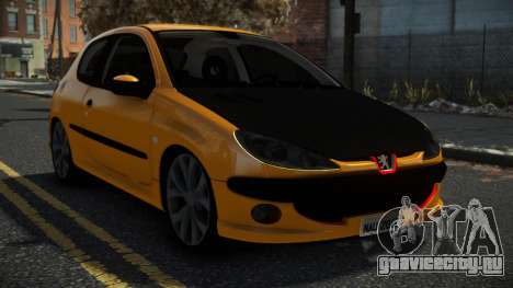 Peugeot 206 CT6-Hl для GTA 4