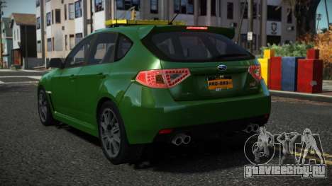 Subaru Impreza Manule для GTA 4