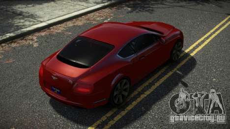 Bentley Continental GT Dasols для GTA 4