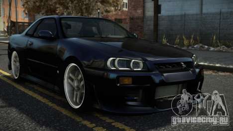 Nissan Skyline R34 Tuhina для GTA 4