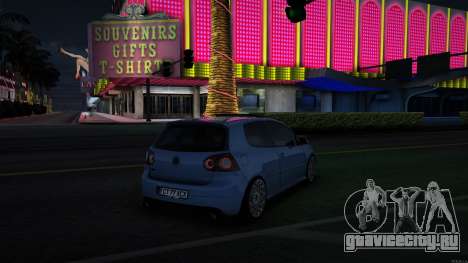 Volkswagen Golf 5 GTI для GTA San Andreas