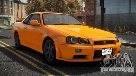Nissan Skyline R34 Heyku для GTA 4