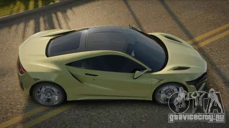 Acura NSX DTR для GTA San Andreas