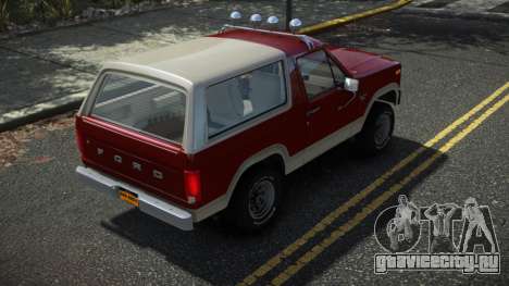 Ford Bronco Detmu для GTA 4
