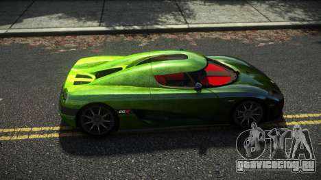 Koenigsegg CCX Rolazy S6 для GTA 4