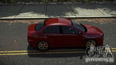 Mitsubishi Lancer Evo X Blaurs для GTA 4