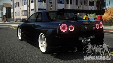 Nissan Skyline R34 Tuhina для GTA 4