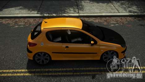 Peugeot 206 CT6-Hl для GTA 4