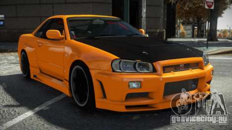 Nissan Skyline R34 Igruko для GTA 4