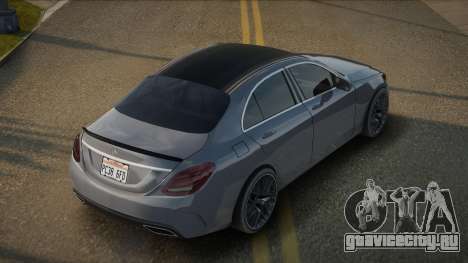 Mercedes-Benz C63S AMG 19th для GTA San Andreas
