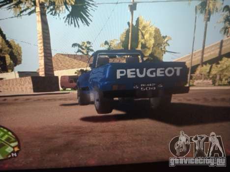 Peugeot 504 Pick Up (mejorado) для GTA San Andreas
