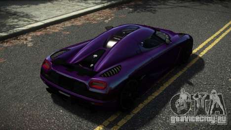 Koenigsegg Agera Bliora для GTA 4