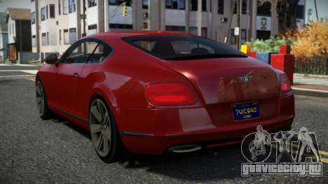Bentley Continental GT Dasols для GTA 4