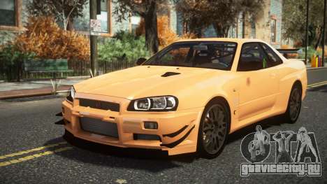 Nissan Skyline R34 Reolino для GTA 4
