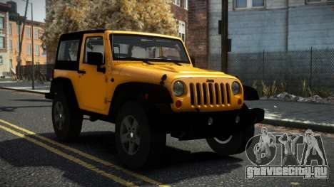 Jeep Wrangler Opady для GTA 4